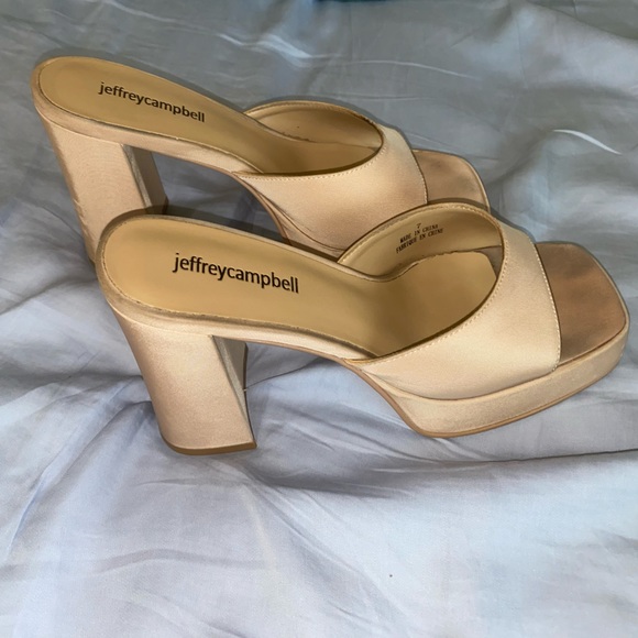 Jeffrey Campbell Stacy square toe heels - Picture 6 of 6